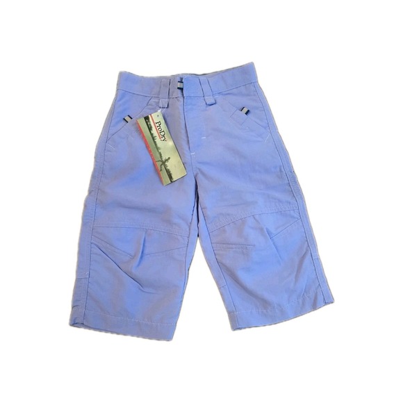 L.L.BEAN NWT Boys Light Blue Pro Dry Scotchgard Shorts SZ 4 Retail $26 UV Proof - Picture 1 of 11